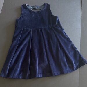 Navy Blue Sleeveless Dress